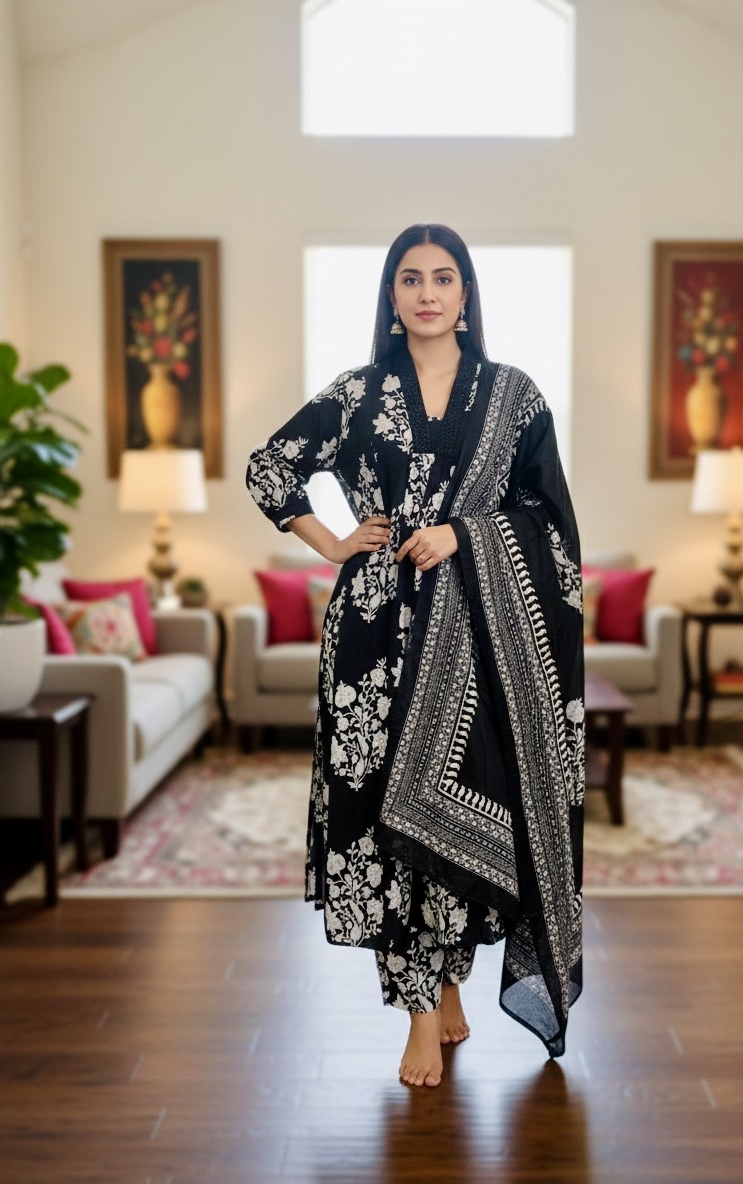Kurtha with palazzo